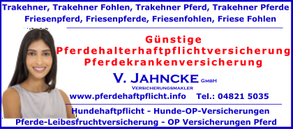 Pferdehalterhaftpflichtversicherung